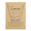 3 pc Zodiac Astrology Necklace