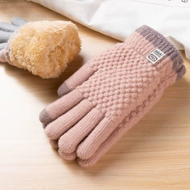 Winter Gloves with Thermal and Two Finger Touch