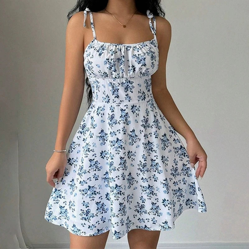 Mid Length Alternate Floral Sundress