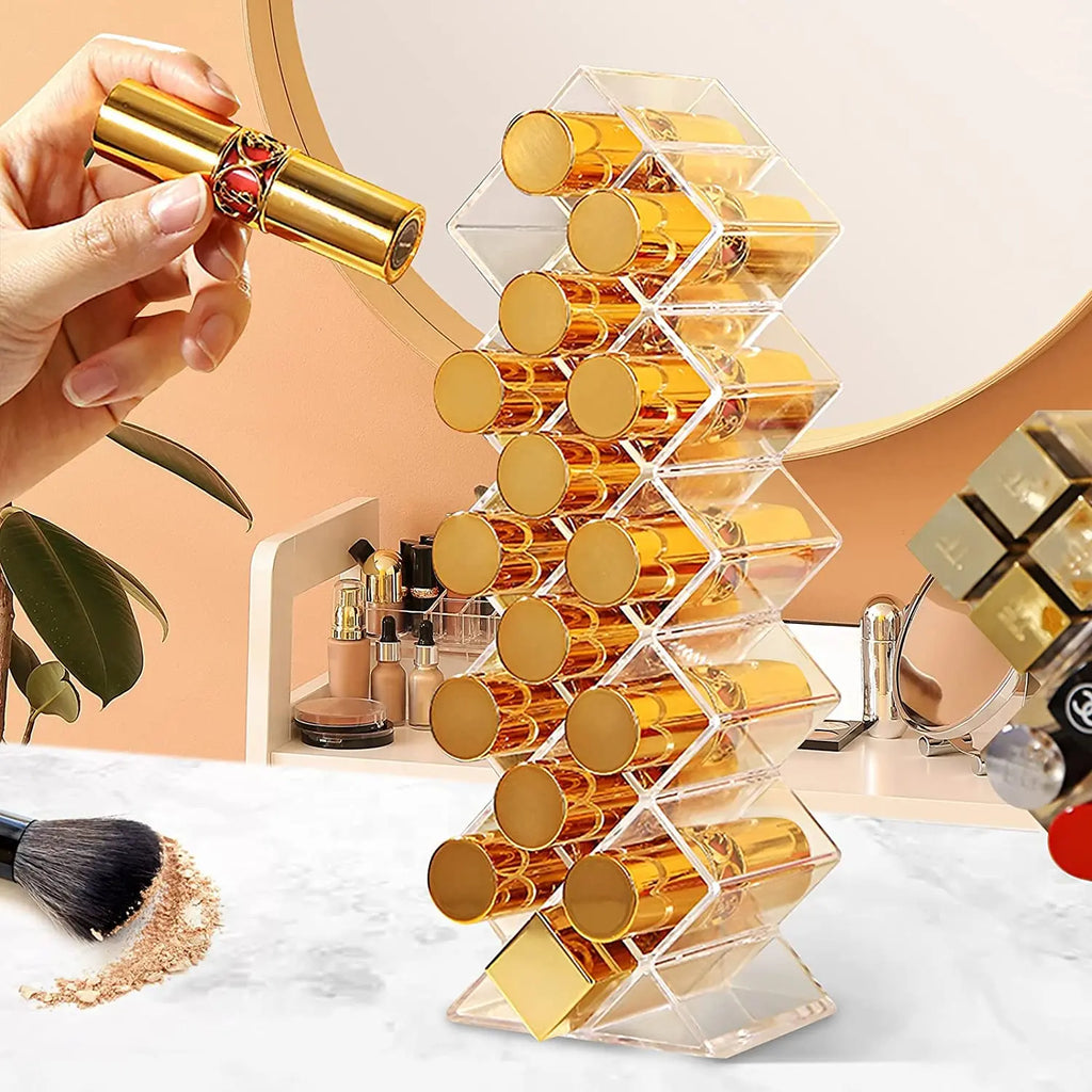 Grid Style Makeup Holder