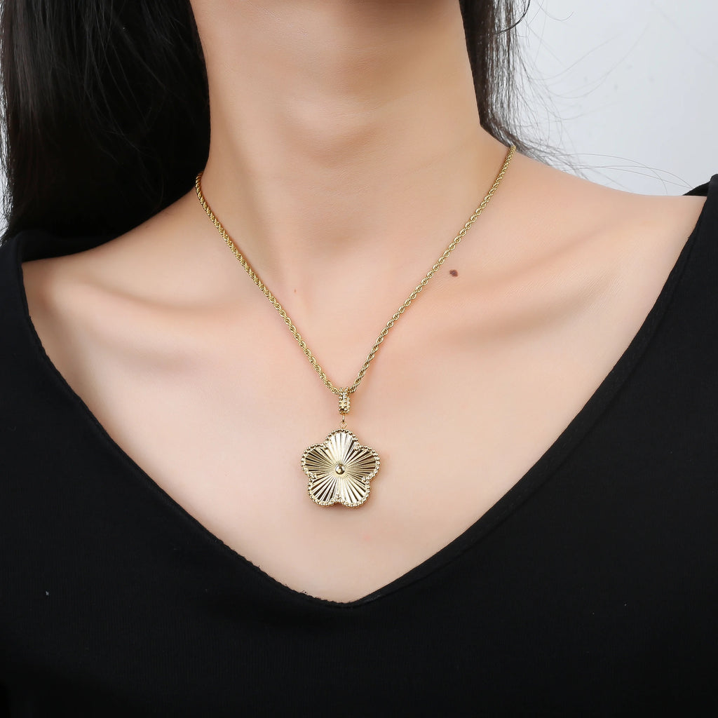 Stainless Steel Pedal Accessory Necklace