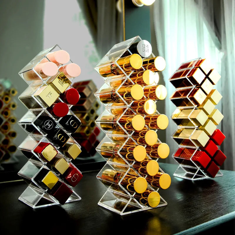 Grid Style Makeup Holder