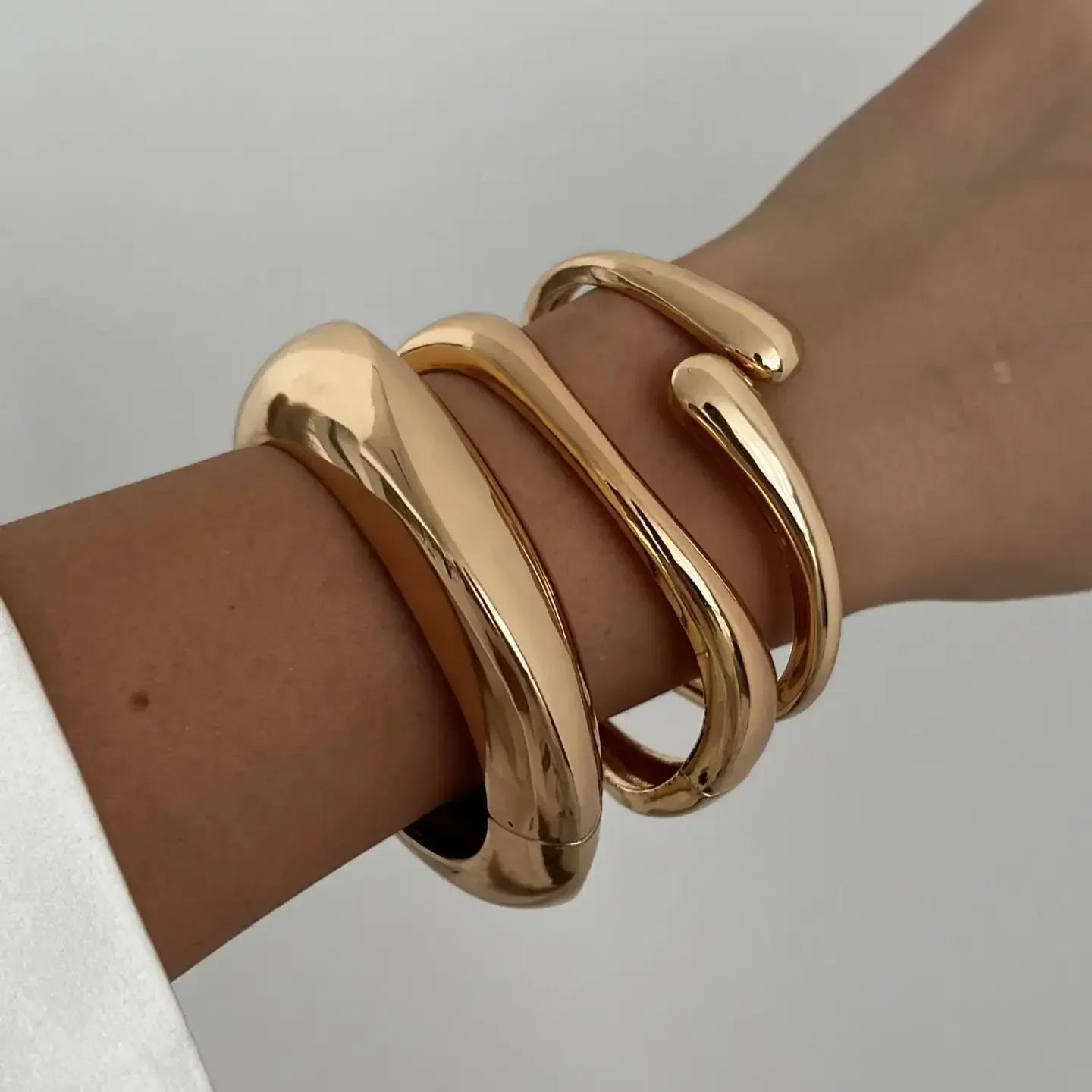 3 Style Metal Bangles High Quality
