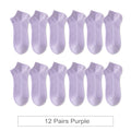 12 Pair Breathable Ankle Sock