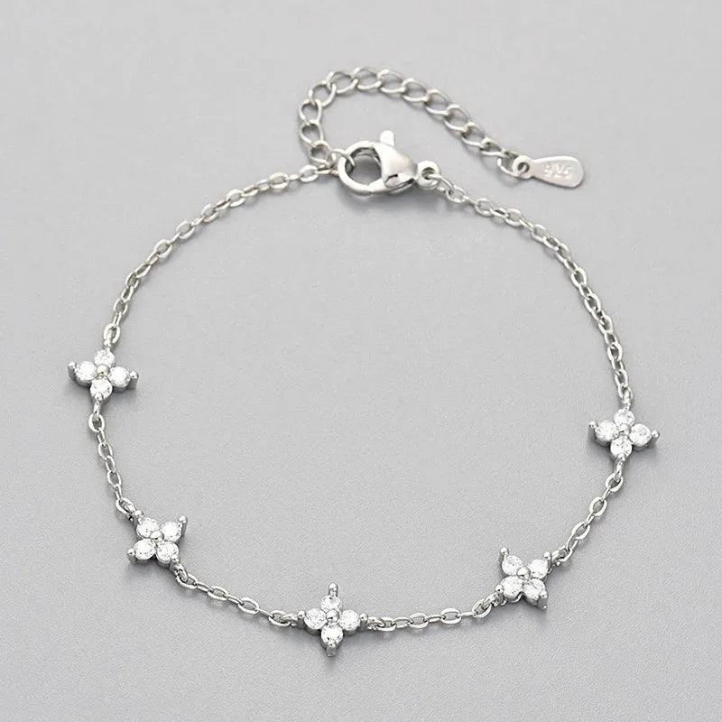 Sterling Silver Pedal Bracelet
