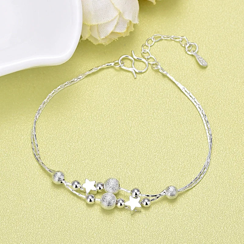 Sterling Silver Pedal Bracelet
