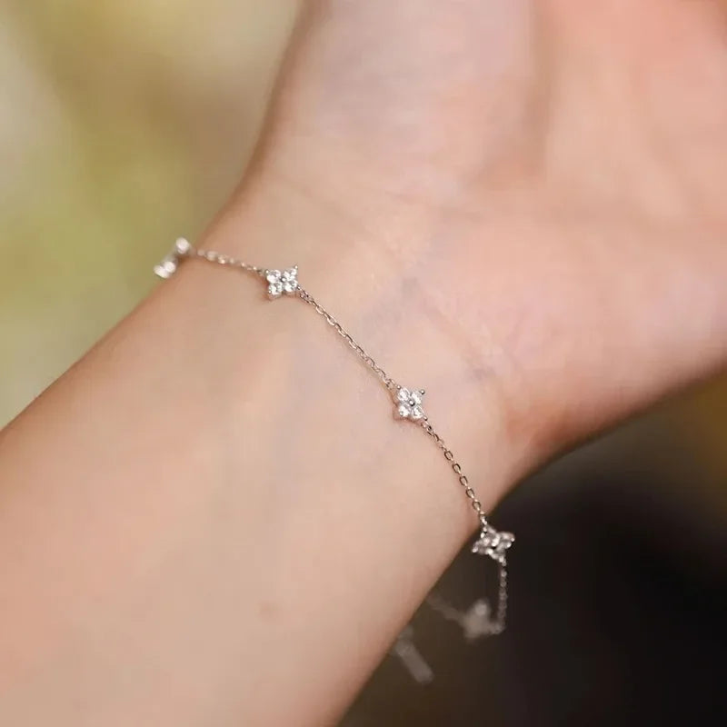 Sterling Silver Pedal Bracelet