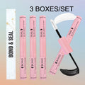 Lash Bond and Seal 10ml Individual Lashes Glue and Seal Super Strong Hold Lash Extension with Lash Glue Remover 5ml Tweezers Kit