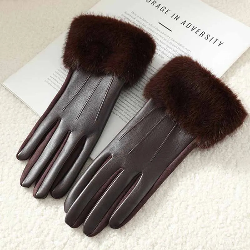 Luxury Cuffed Winter Gloves