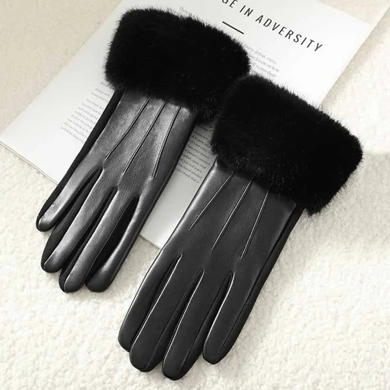 Luxury Cuffed Winter Gloves