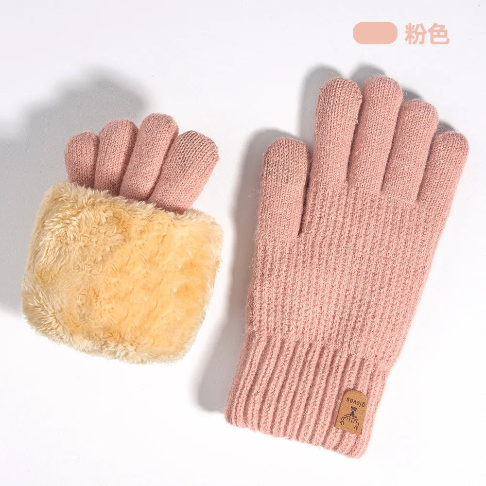 Winter Gloves with Thermal and Two Finger Touch